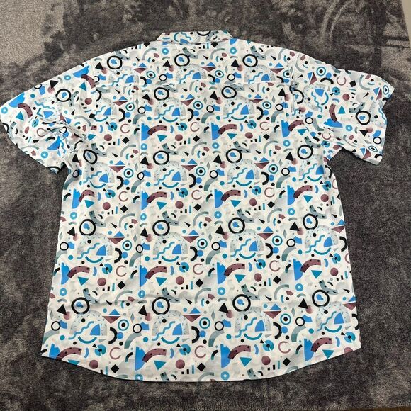 Dixxon Flannel Co The New Wave Button Up Short Sleeve Men's 3XL NWT - Picture 6 of 8